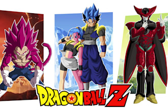 draw a dragon ball illustration for you