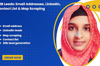 do b2b leads email addresses linkedin contact list