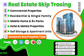 do real estate skip tracing for commercial properties