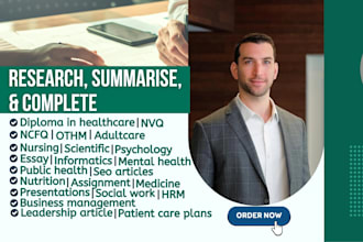 complete your diploma ,articles , resume for healthcare ,nursing and do medicine