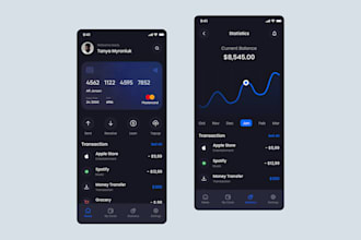 develop p2p payment app, virtual bank app, money transfer app, fintech app