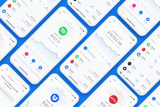 create fintech app, blockchain app, payment app, wallet app, money transfer app