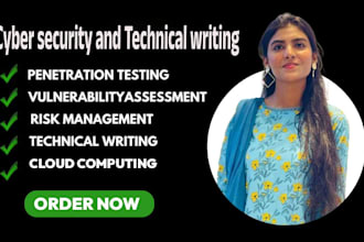 do expert reports on cyber security technical writing