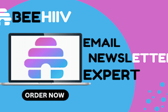 setup beehiiv newsletter design, ai newsletter, design beehiiv landingpage
