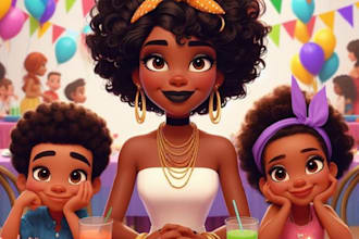 do african american children book illustration