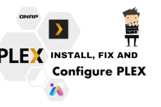 do fixing, configure and automate plex media server, jellyfin, overseer, ubuntu