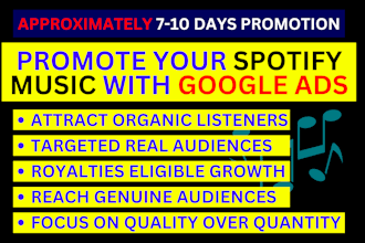 promote your spotify music with effective google ads