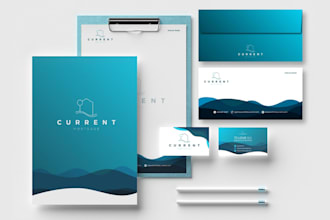 design business card, letterhead, and stationery design