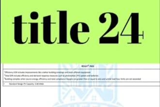 title 24 for energy compliance certificate