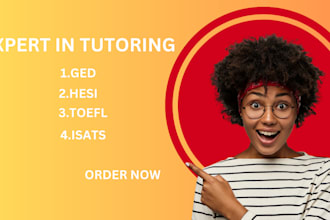 be your ged, hesi, toefl, and lsats tutor