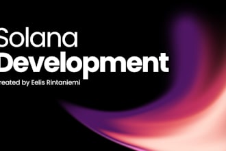 build a solana based crypto project from scratch