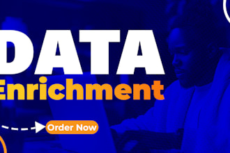 do company data enrichment and email finding