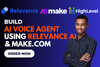 setup custom relevance ai voice agent connect make com ghl outbound call agent