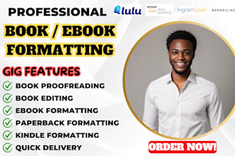professionally edit and format manuscripts for publishing, manuscript formatting