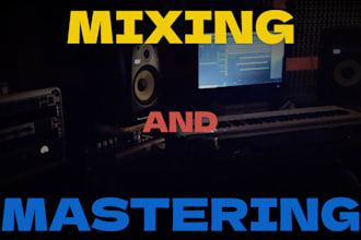 mix and master your song of hip hop, rock, pop, reggae, trap