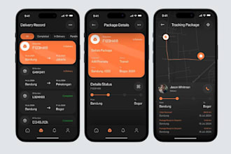 develop package tracking app shipping app courier app dhl tracking app