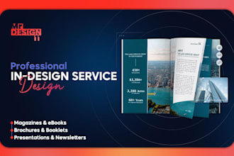 professionally handle any adobe indesign project with expertise