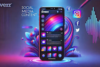 create engaging social media content and video content