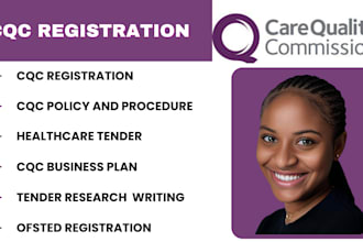 do cqc registration, cqc policy and procedure, cqc business plan and tender