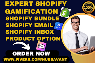 setup shopify gamification shopify email shopify bundle product option