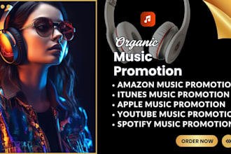 do organic promotion youtube promotion apple playlist itunes music viral apple