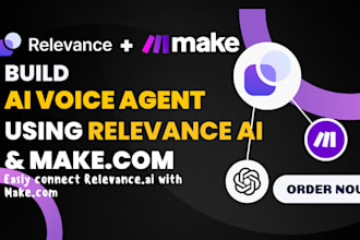 create relevance ai voice agent outbound calling agent connect make com ghl vapi