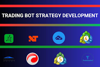 code automated trading bot on tradestation, ninjatrader, ctrader, quantower, mt5