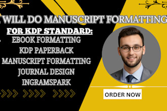 manuscript formatting kdp paperback journal design ebook google doc ingram spark