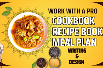 cookbook recipe ebook writer food blog health fitness vegan keto KDP translation