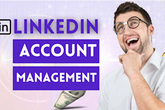 be your linkedin marketing manager