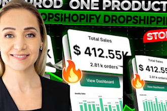 help rebrand revamp redesign shopify website edit and one product shopify store