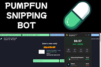 do pump fun bot launchpad meme coin smart contract solana bot