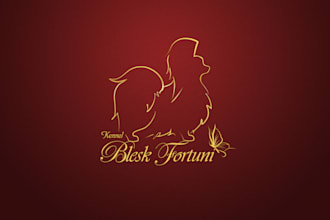 create dog, cat, pet, vetclinic logo