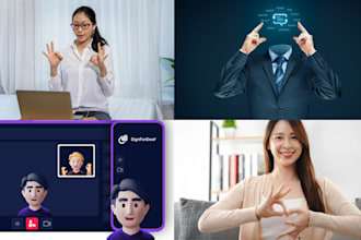 develop ai sign translator ai video translator ai voice translator