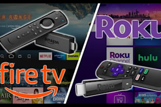 develop professional roku or firetv channel