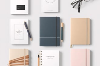 do custom journal planner notebook calendar logbook tracker for amazon kdp