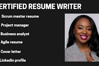 write scrum master project management resume