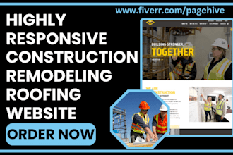 construction website handyman roofing plumbing painting remodeling website