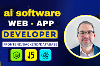 develop ai software full stack, reactjs, crm web applications using mern stack