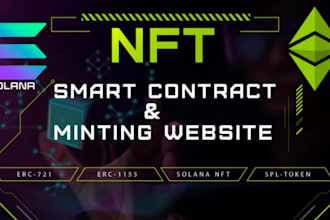 fork defi website, nft smart contract, wallet connection, web3 js, erc20 token