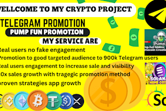 hit 50m crypto investor pump fun promotion,memecoin presales telegram promotion