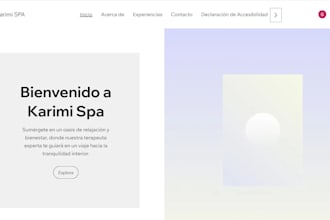 create a web page on wix