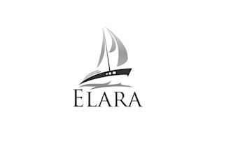 design unique luxury sailboat logo