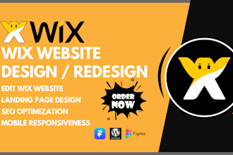 redesign wix site edit wix website revamp wix site fix wix studio responsiveness