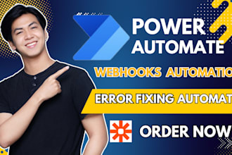 do business automation with power automate, build powerapps sharepoint power bi