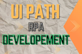 automate any manual process using uipath rpa robots