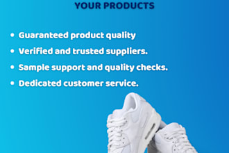 be your reliable assistant to help with supplier sourcing