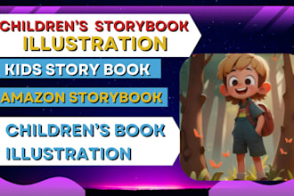 illustrate children storybook illustration children book illustration kids story