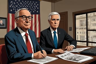 draw  a political caricature and cartoon art