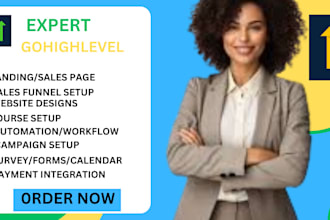 ghvl automation gohighlevel  real estate website landing page,ghvl funnel and VA